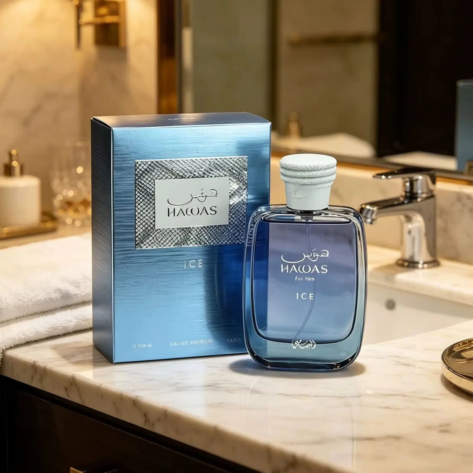 100ml Men's Eau de Parfum Long Lasting Fresh Scent Woody Aquatic Perfume for Men Gift