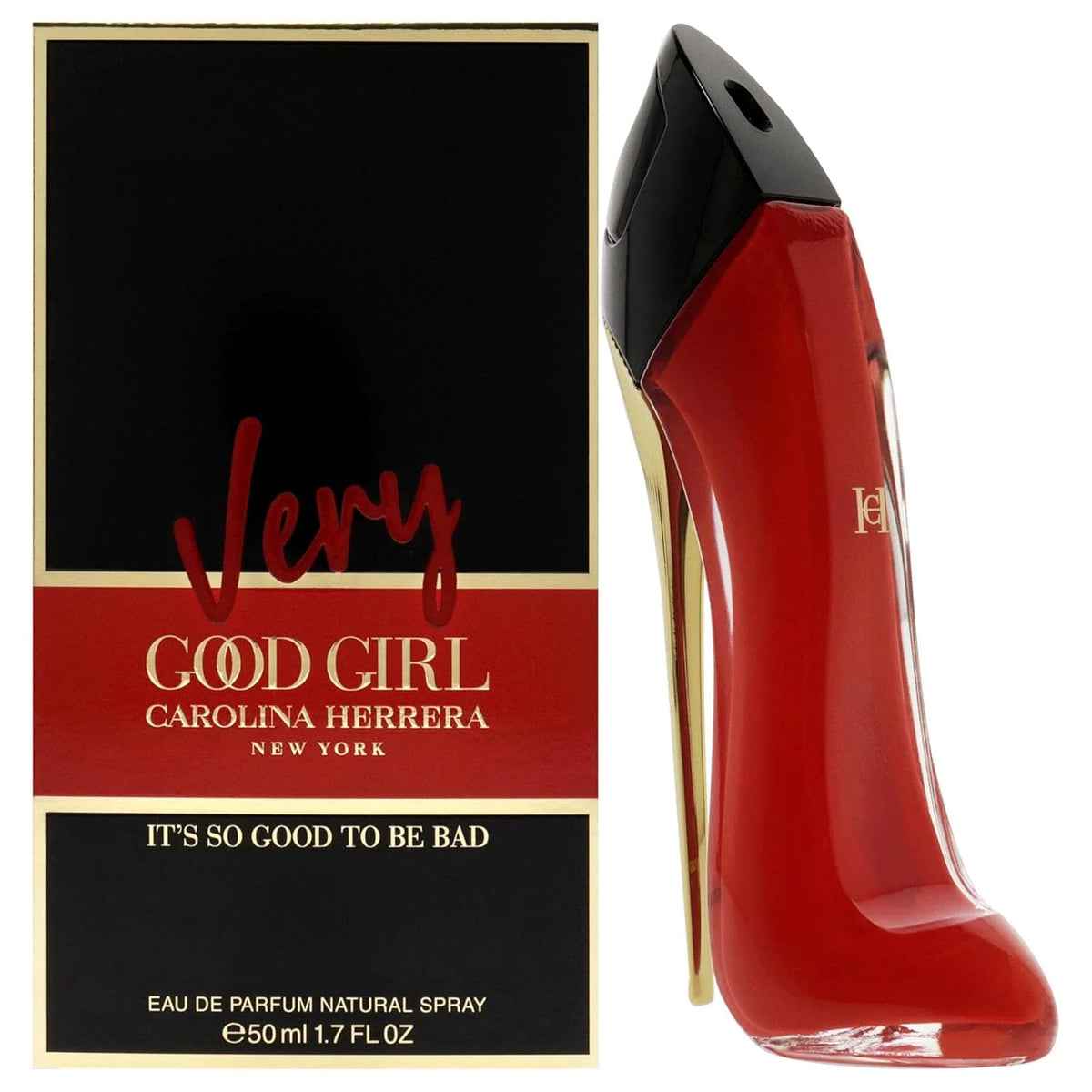 Carolina Herrera Very Good Girl Elixir Eau de Parfum for Women – Oriental Floral Fragrance, Long-Lasting, 2.7 fl oz / 80 ml