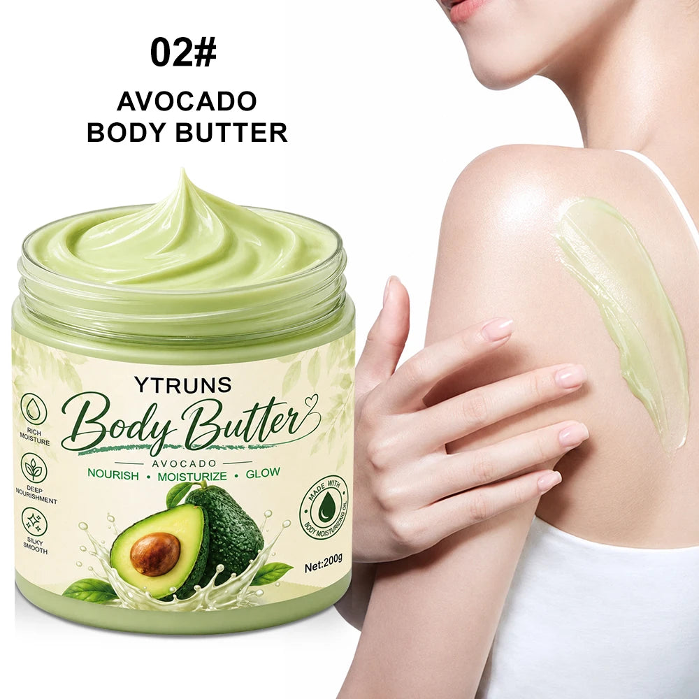 Strawberry Cake Body Cream, Shea Butter Moisturizer for Dry Skin, Winter Hydration Care, Smooth Body Lotion with Sweet Scent