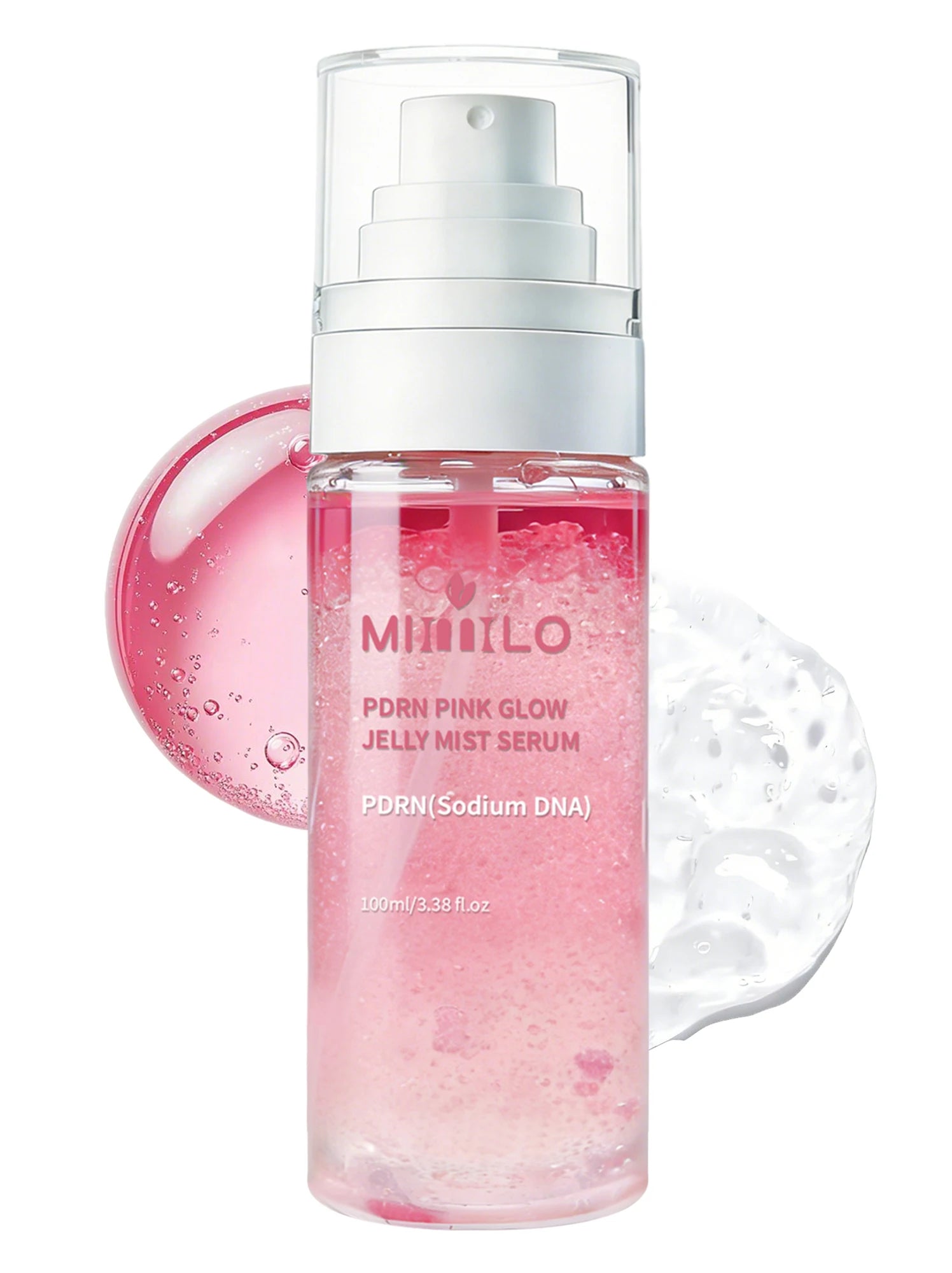 DNA PDRN Salmon Pink Foam Cleansing Gel, containing PDRN, controls oil, removes blackheads, deeply cleanses, is non-irritating