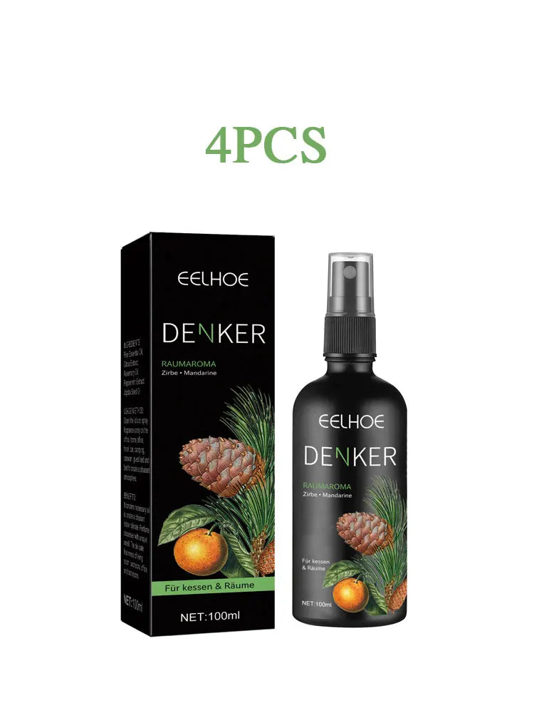 Eelhoe 100ml Air Freshener Mist Aromatherapy Home Fragrance Remove Odor Long Lasting Scent Indoor Bedroom Air Refreshing Spray