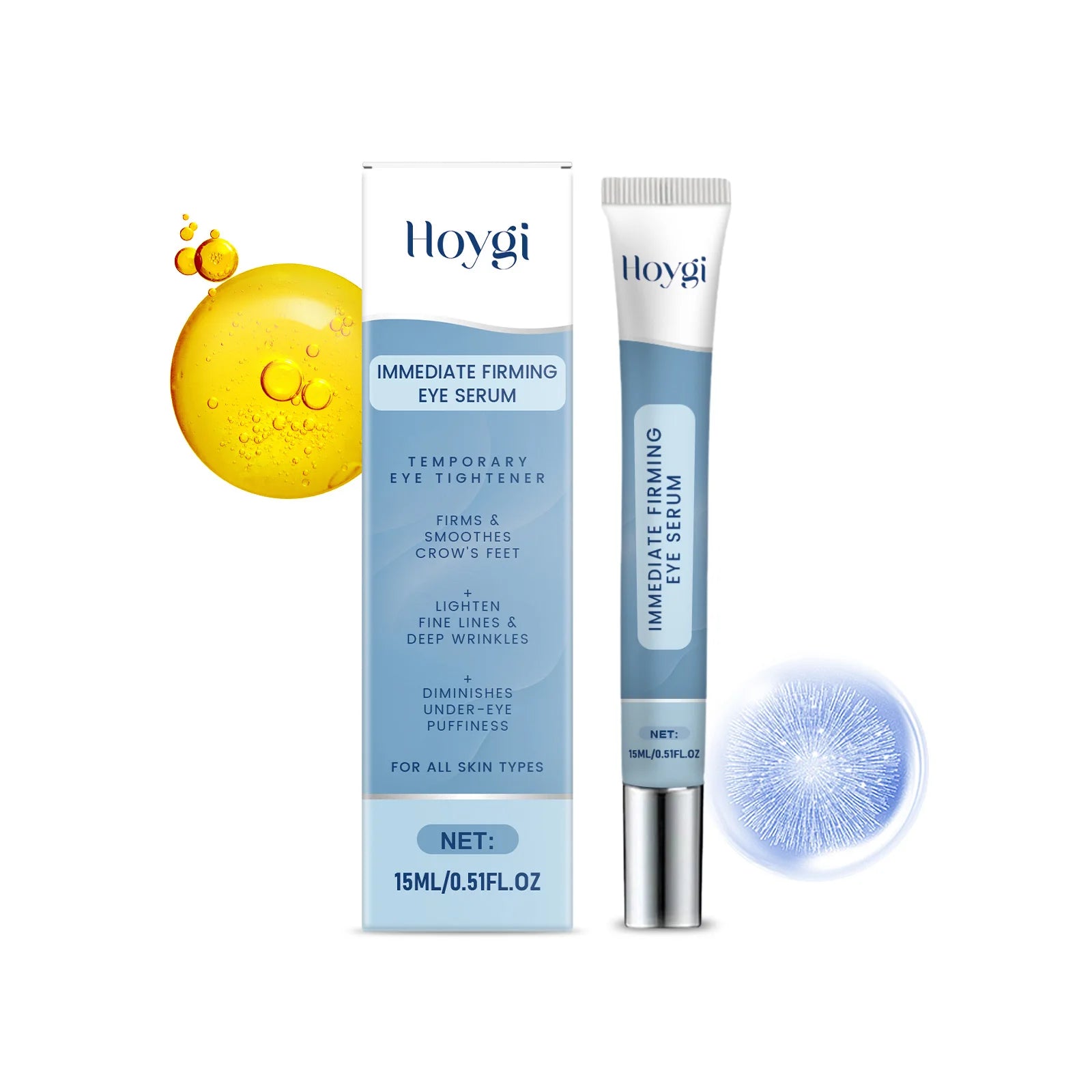 Hoygi Eye Cream Deep Hydrating Remove Dark Circles Enhance Skin Elasticity Massage Softening Smoothing Eye Skin Care Cream