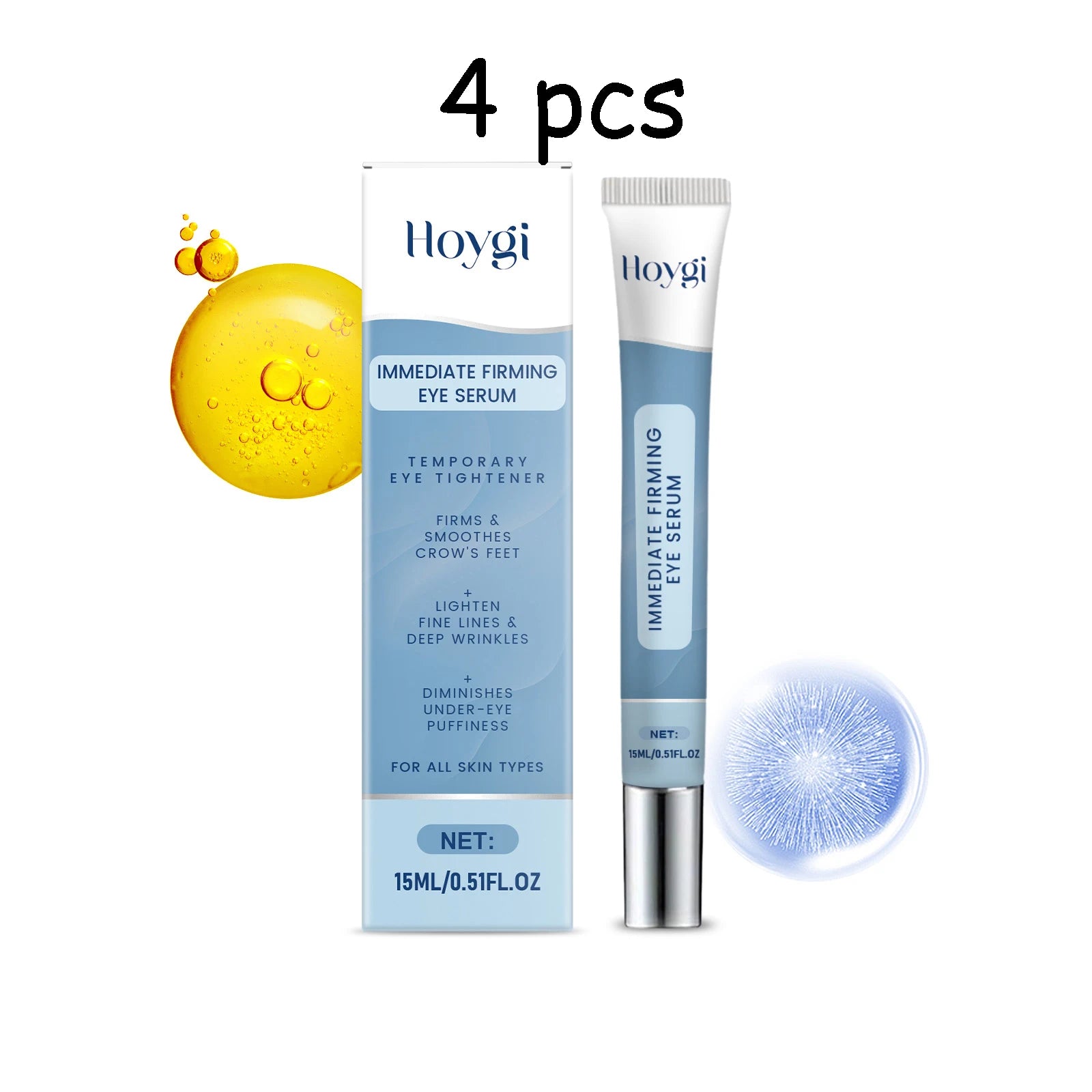 Hoygi Eye Cream Deep Hydrating Remove Dark Circles Enhance Skin Elasticity Massage Softening Smoothing Eye Skin Care Cream