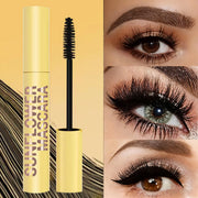 Slim Volume Mascara Black Waterproof Long-lasting Mascara Curls Up Long-Lasting Smudge-Proof Easy to Apply Unisex Eye Makeup