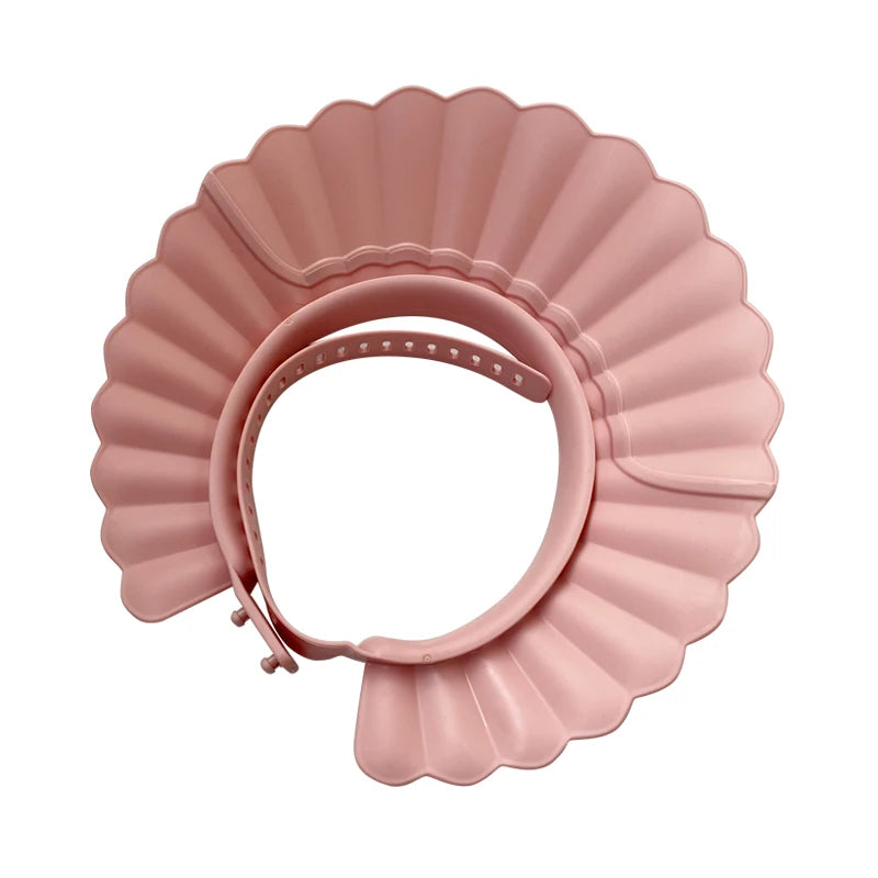 Adjustable Baby Shower Cap Hair Wash Hat with Eye And Ear Protection for Safe Shampoo Bathing Kids Shower Head Cover sun hat