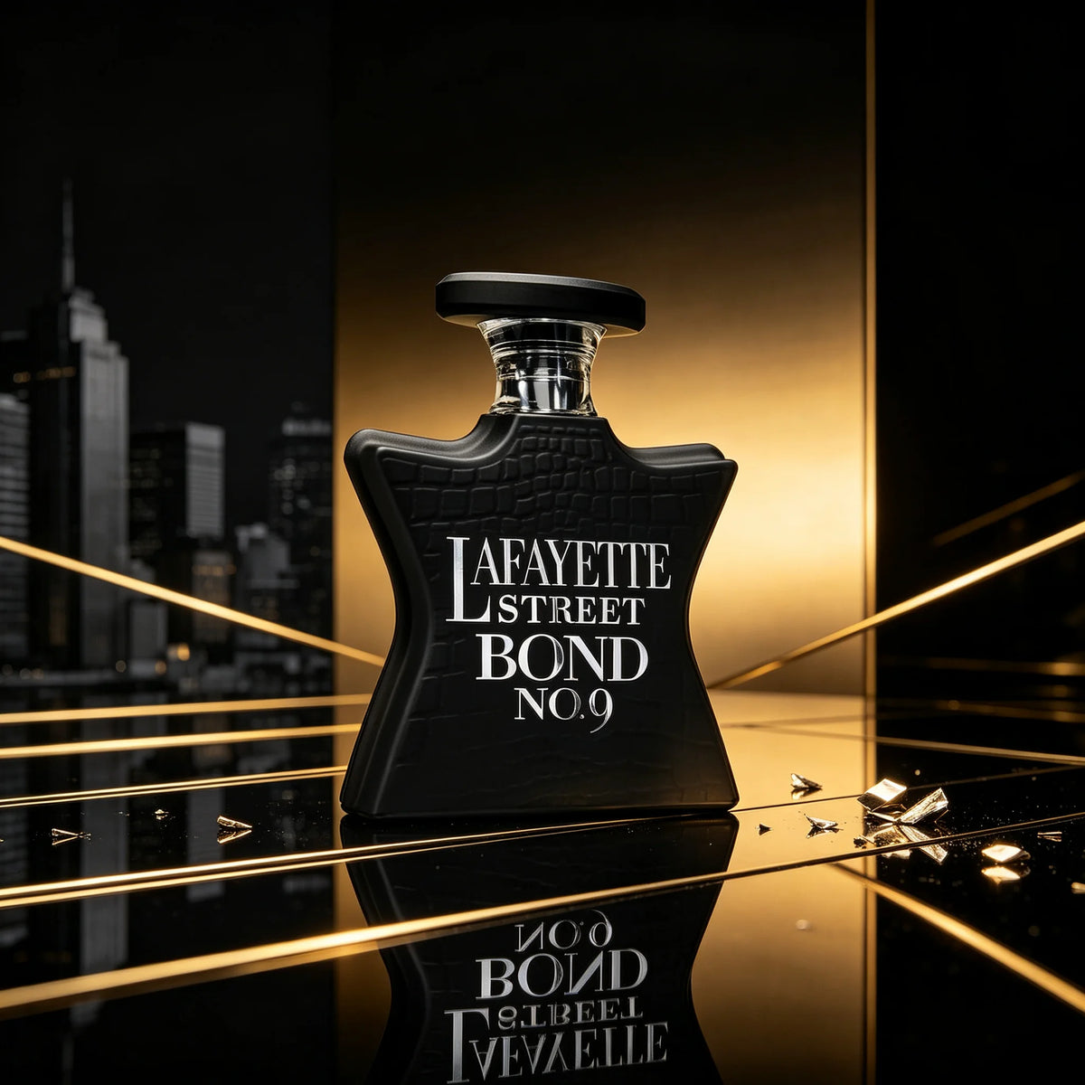 Bond No. 9 New York Lafayette Street Eau de Parfum Spray for Men – Modern Woody Aromatic & Spicy Amber Scent, Bergamot, Apple, Vanilla & Ambrox, Addictive Long‑Lasting Sillage, Perfect Father's Day & Anniversary Gift, 3.4