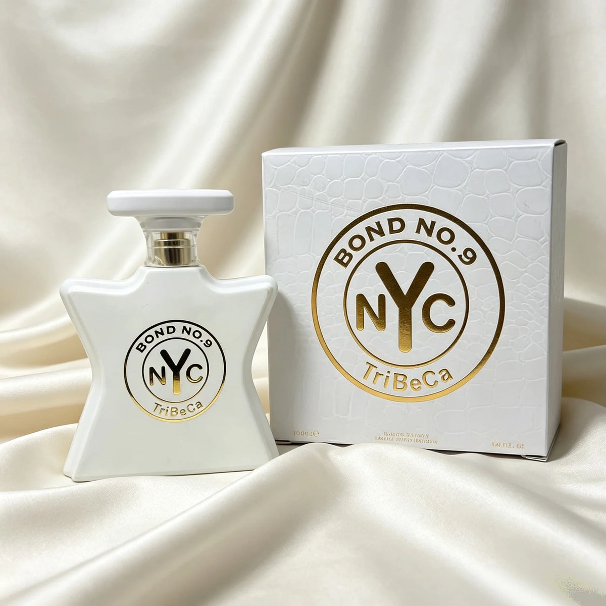 Long Lasting TriBeCa Unisex Perfume Bond No.9 Clean Woody Floral Scent White Croc Star Bottle Luxury Gift Box 100ml For Men Women