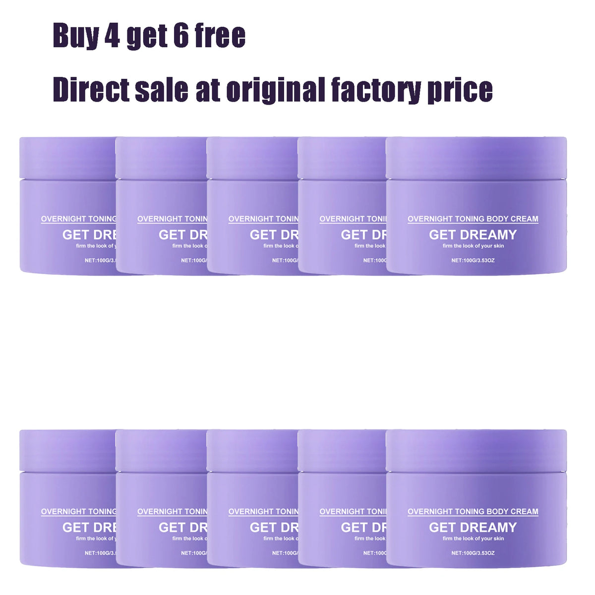 100g Body Firming Cream Deep Moistiurizing Boosts Elasticity Tightening Lifting Smoothing Soften Body Lotion for All Skin Types
