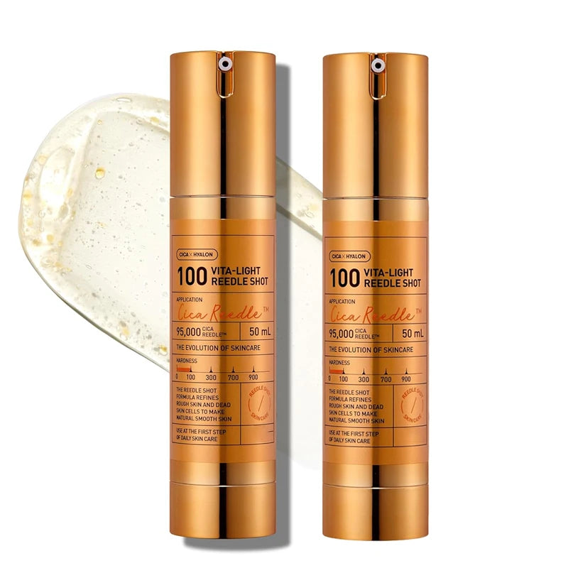 Vita-Light Reedle Serum With Vitamin C Capsules & Vitamin E Korean Skin Booster Enhances Skin Texture Intense Overnight Glowing