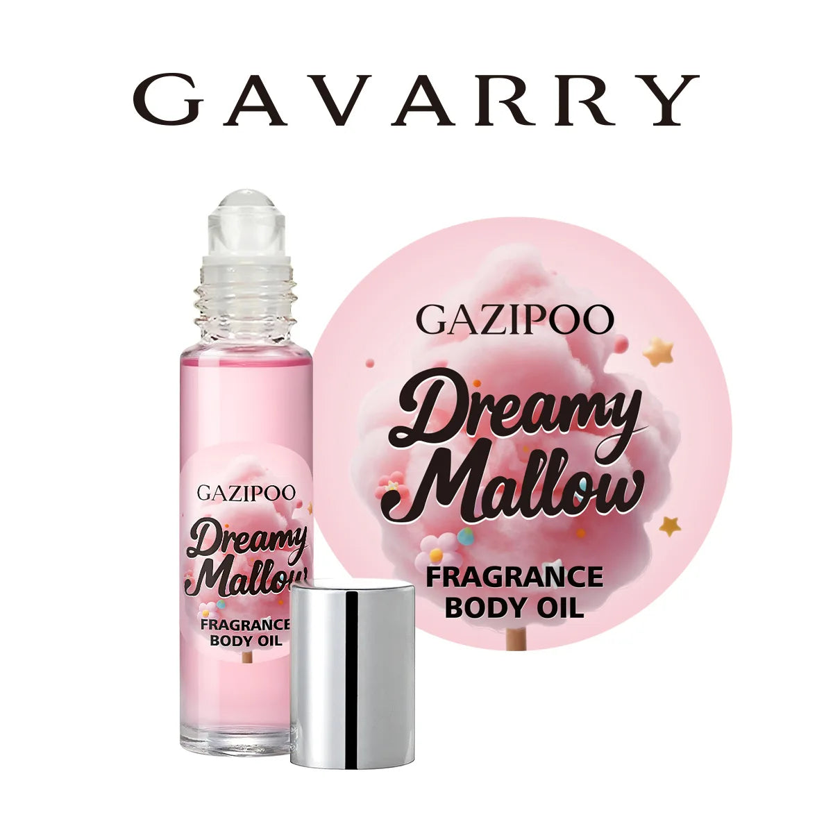 Candy Marshmallow Sweet Roll-on Perfume Long-lasting Enduring Fragrance for Dates Charming Feminine Pheromone Floral-fruity