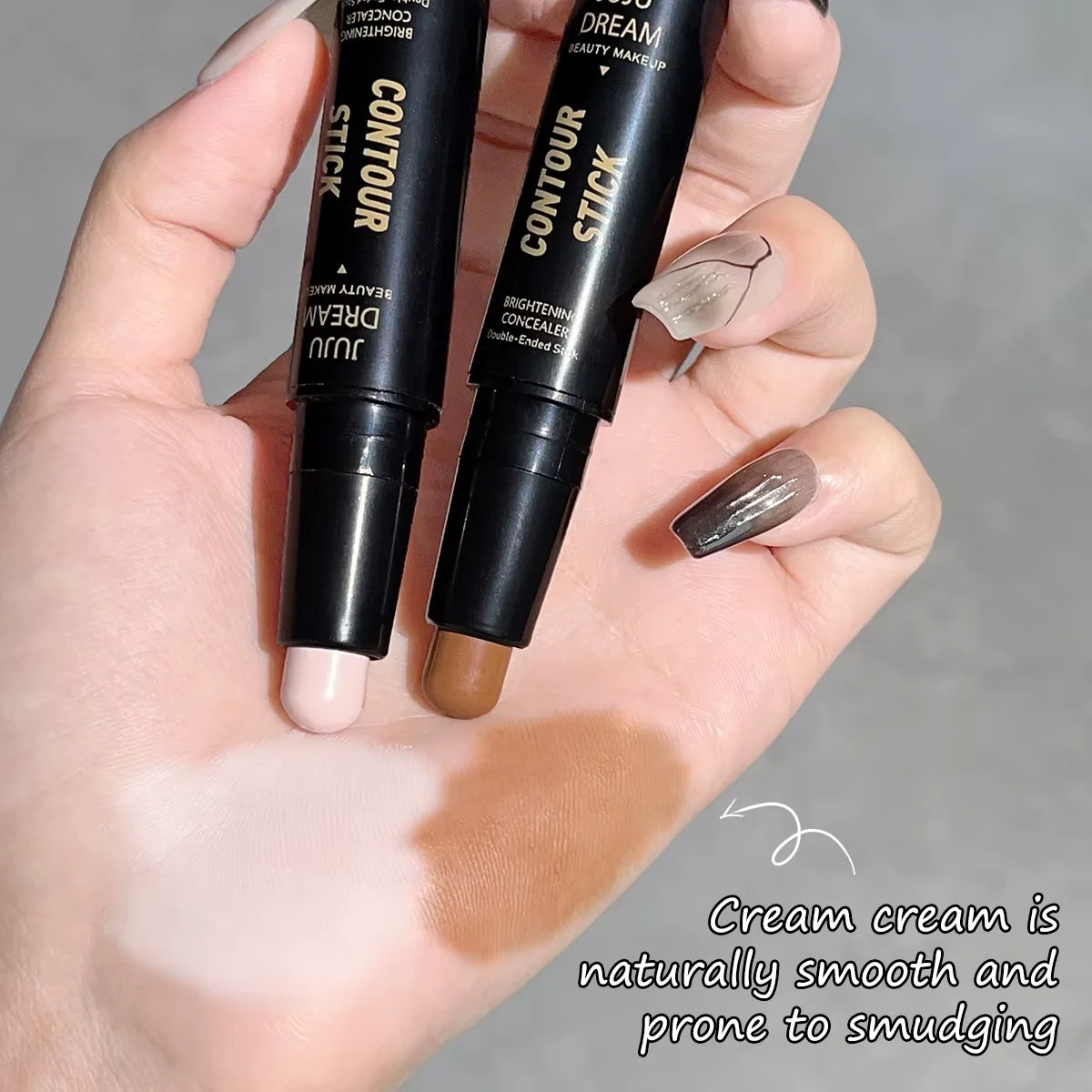 Double Head High-Light Pen Face Make Up Liquid Waterproof Contouring Foundation Contour Makeup Concealer Stick Pencil Durable