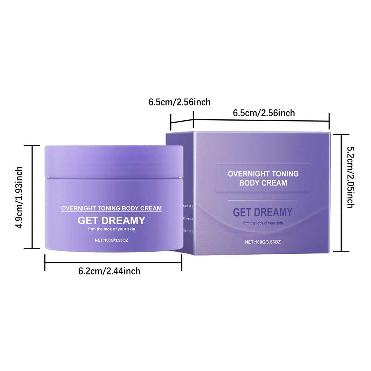 100g Body Firming Cream Deep Moistiurizing Boosts Elasticity Tightening Lifting Smoothing Soften Body Lotion for All Skin Types