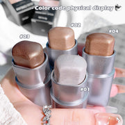 Clear Highlighter Stick Makeup Glitter Highlighter Contour Shimmer Bronzer Shading Natural Stereoscopic Face Body Llluminator