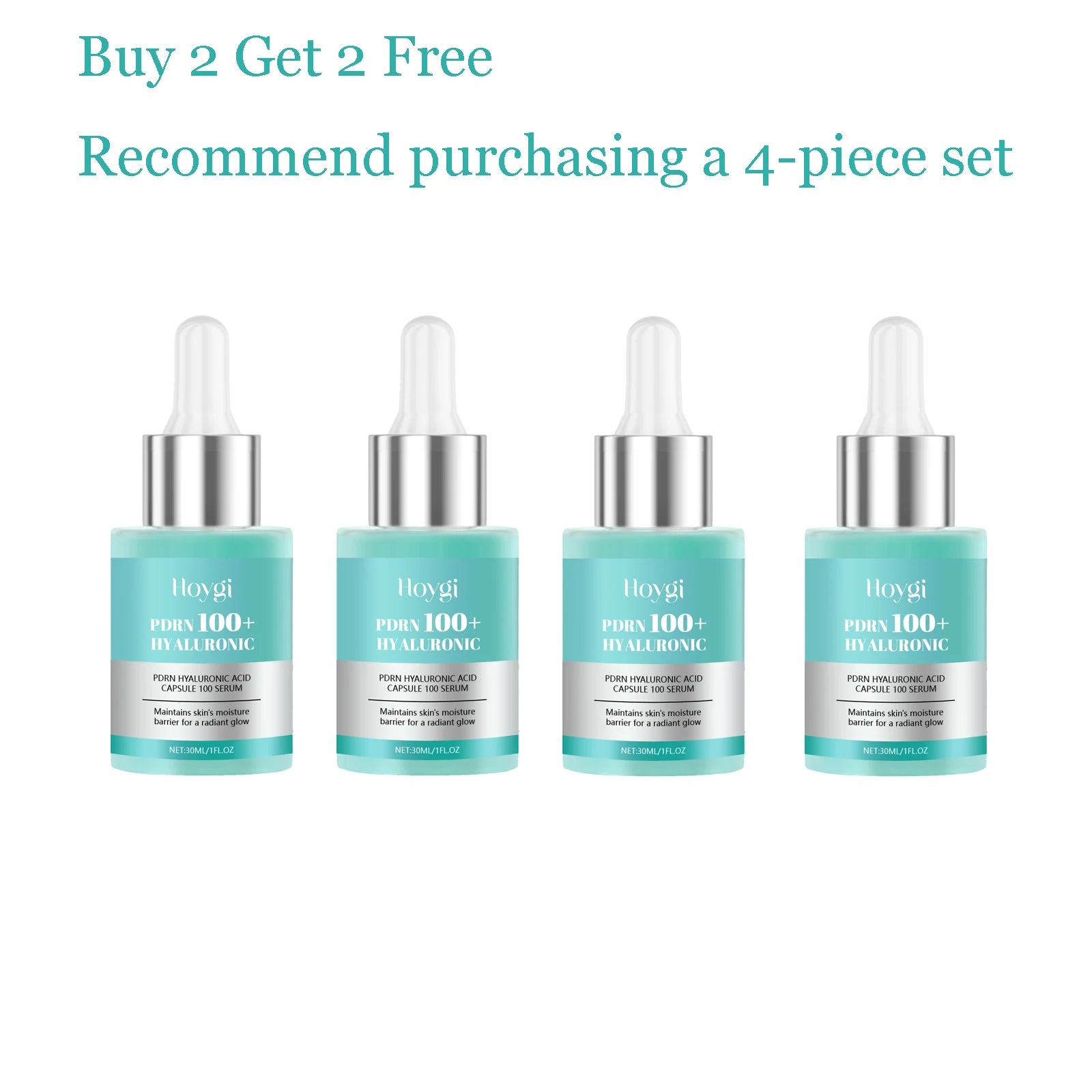 30ML Hyaluronic Acid Face Serum Daily Moisturizing Improve Dryness Enhance Smoothness Soothing Discomfort Glowing Facial Serum