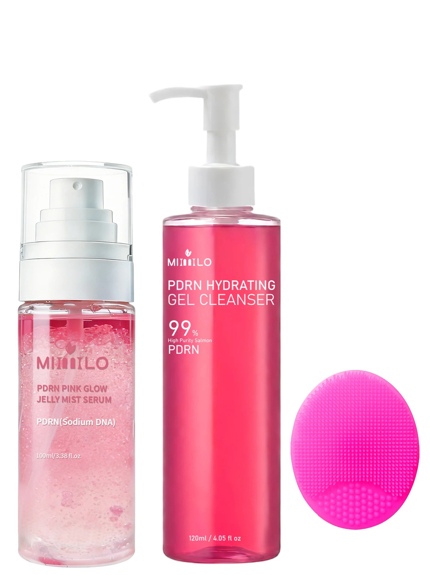 DNA PDRN Salmon Pink Foam Cleansing Gel, containing PDRN, controls oil, removes blackheads, deeply cleanses, is non-irritating