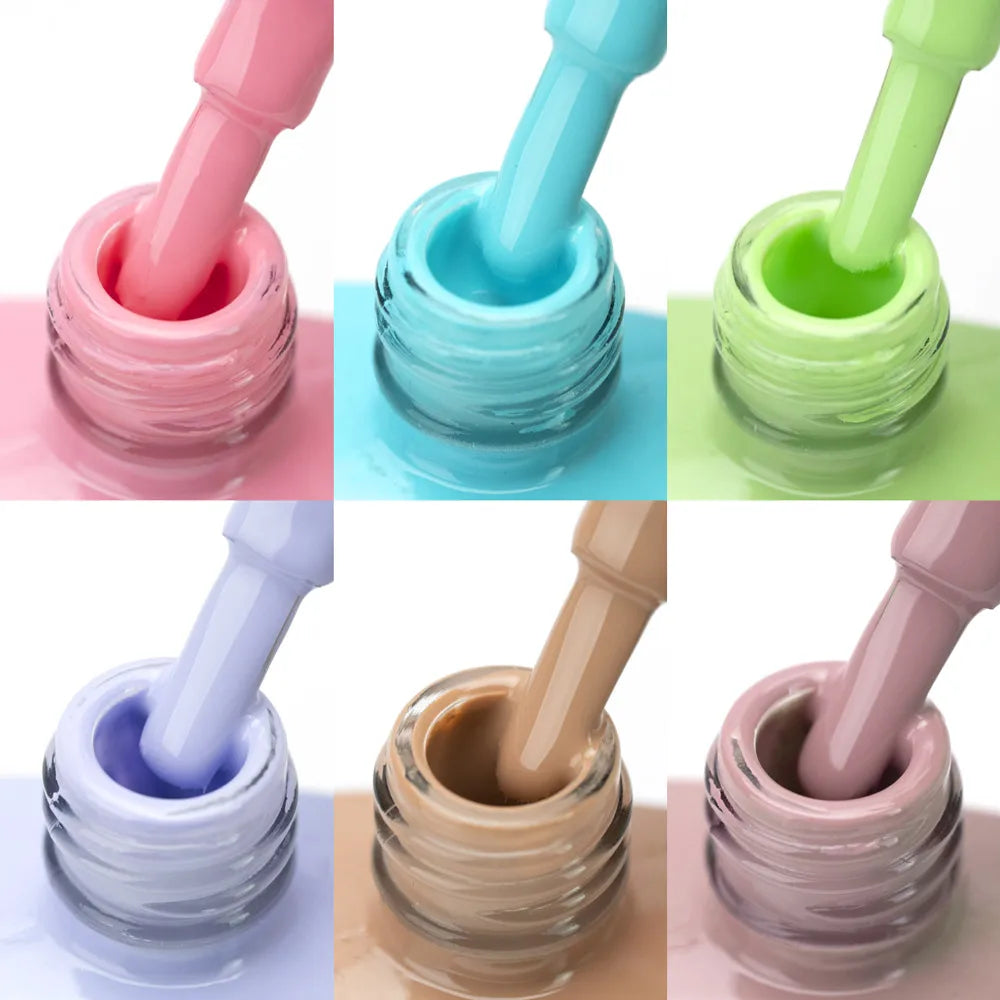 CANNI Nail Gel Polish HEMA FREE TPO FREE Summer Colors Semi Permanent Soak Off UV LED Self-leveling Great Coverage Gel Varnish
