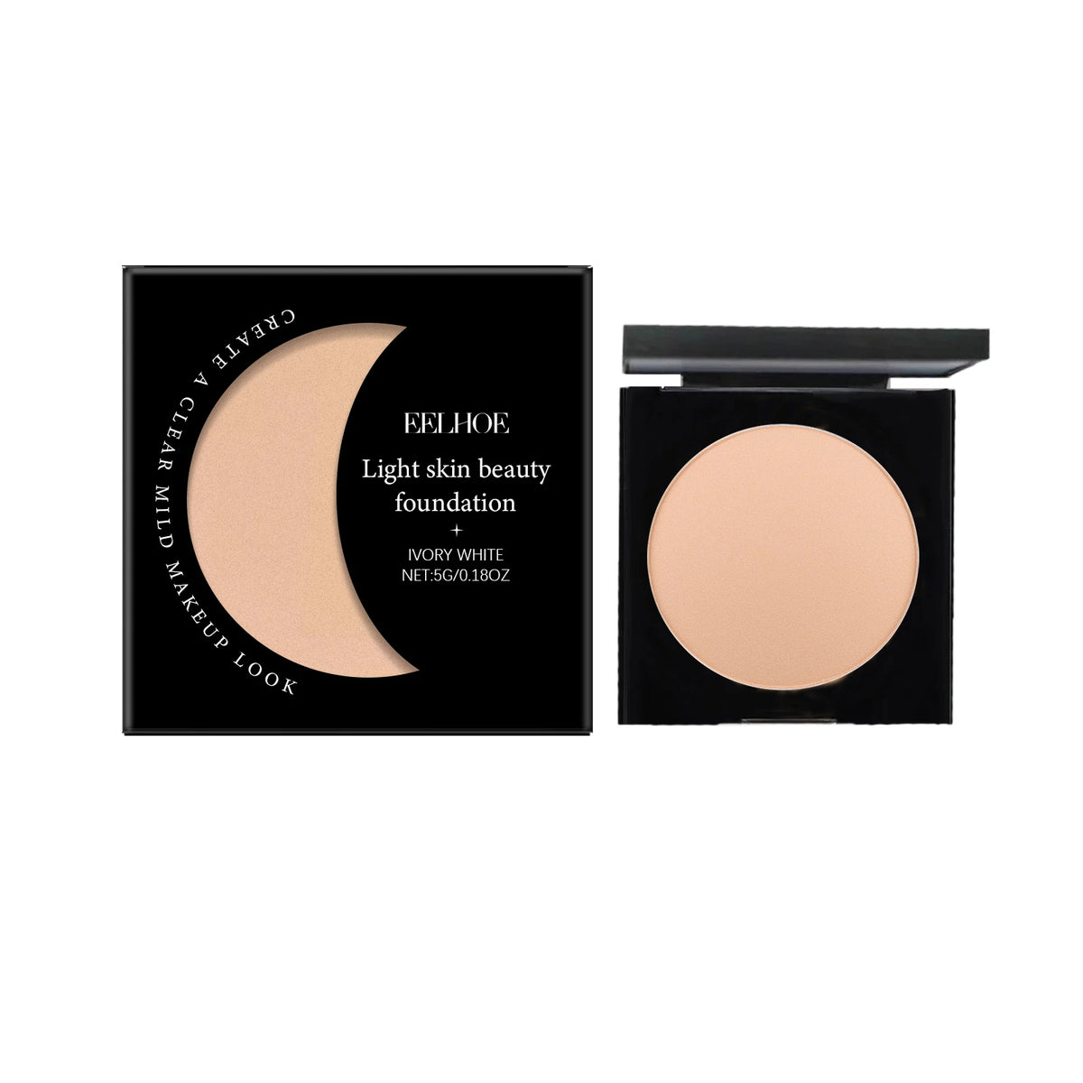 Vitamin E Light Skin Beauty Foundation Hyaluronic Acid Moisturizing Concealer Brightening Even Tone Lightweight Long Wear Flawless Face Base Makeup
