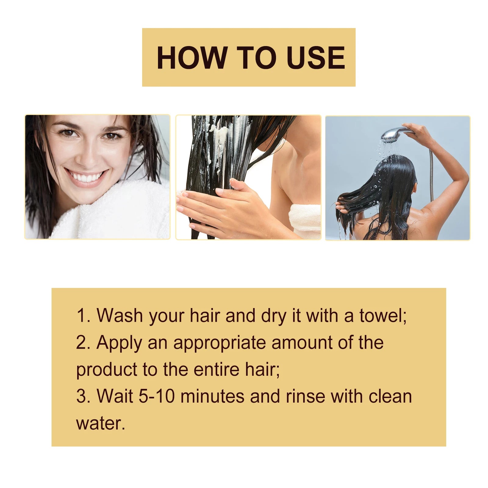 EELHOE Collagen Hair Mask Reduce Dryness Nourishing Repair Damaged Hair Restore Hair Shine Anti-frizzing Smooth Hair Care Mask