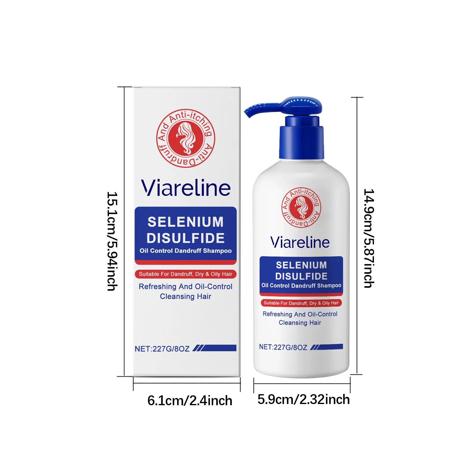 Refreshing Shampoo Deeply Cleaning Scalp Dirts Remove Dandruff Gentle Moisturizing Volumizing Thickening Smoothing Hair Shampoo