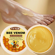 Bee Venom Dry Crack Moisturizing Cream, Hydrating & Nourishing for Autumn Winter, Smooth & Soft Skin Care, Hydrating Foot Cream