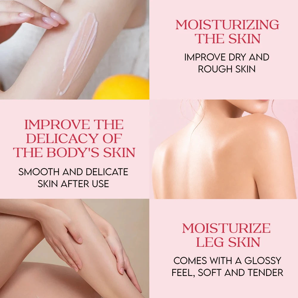 Strawberry Cake Body Cream, Shea Butter Moisturizer for Dry Skin, Winter Hydration Care, Smooth Body Lotion with Sweet Scent