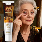 Firming Bee Venom Eye Cream for Under Eye Bags & Dark Circles,Moisturizer with Hyaluronic Acid & Collagen, All Skin Types