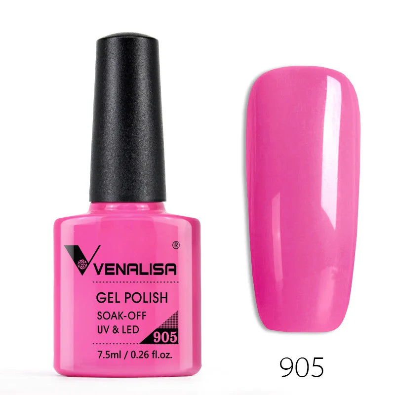 VENALISA Reinforce Thick Base Nail Gel Polish Tempered Nowipe Semi Permanent Gellack 7.5ml Soak off UV LED Organic Gel Varnish