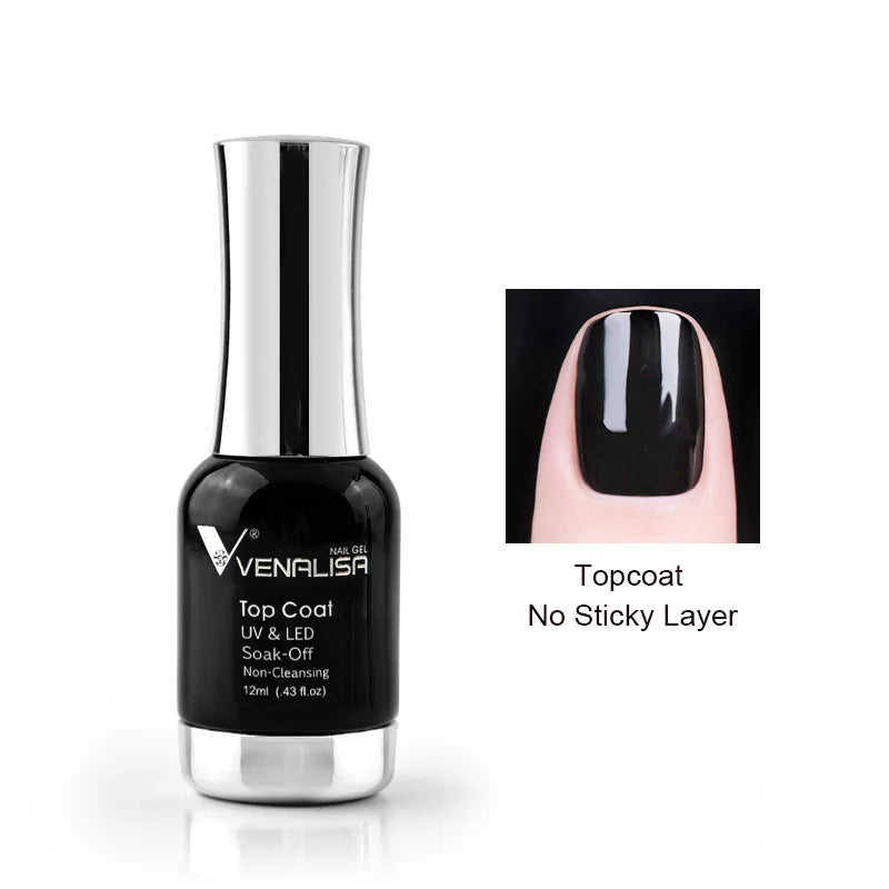CANNI Base Top Gel Primer Reinfore Gel Long Lasting Matte Super Bright No Wipe Top Nail Gel Polish Clean High Glossy Top Gel