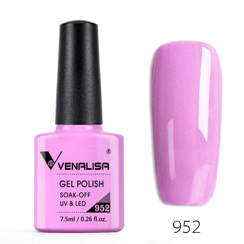 VENALISA Reinforce Thick Base Nail Gel Polish Tempered Nowipe Semi Permanent Gellack 7.5ml Soak off UV LED Organic Gel Varnish