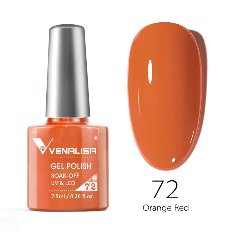 VENALISA Reinforce Thick Base Nail Gel Polish Tempered Nowipe Semi Permanent Gellack 7.5ml Soak off UV LED Organic Gel Varnish