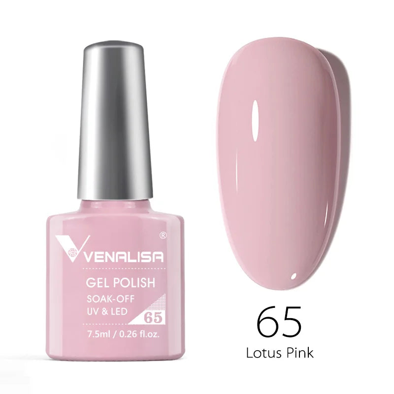 VENALISA Nail Polish Varnish TPO FREE 60 Colors Full Coverage Colors Nail Gel Polish Set CANNI Gel Manicure Soak Off UV Gel