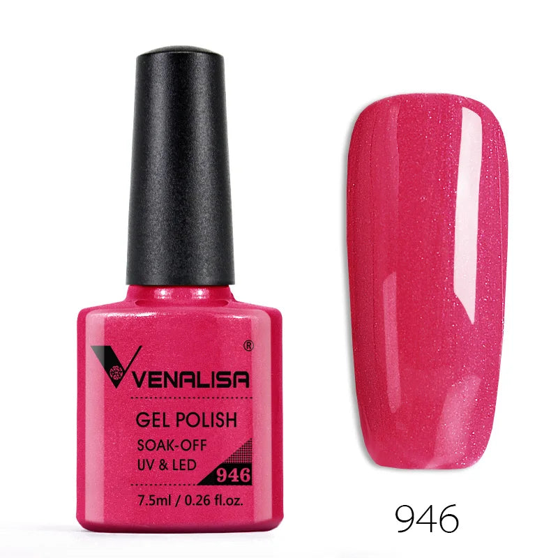 VENALISA Reinforce Thick Base Nail Gel Polish Tempered Nowipe Semi Permanent Gellack 7.5ml Soak off UV LED Organic Gel Varnish
