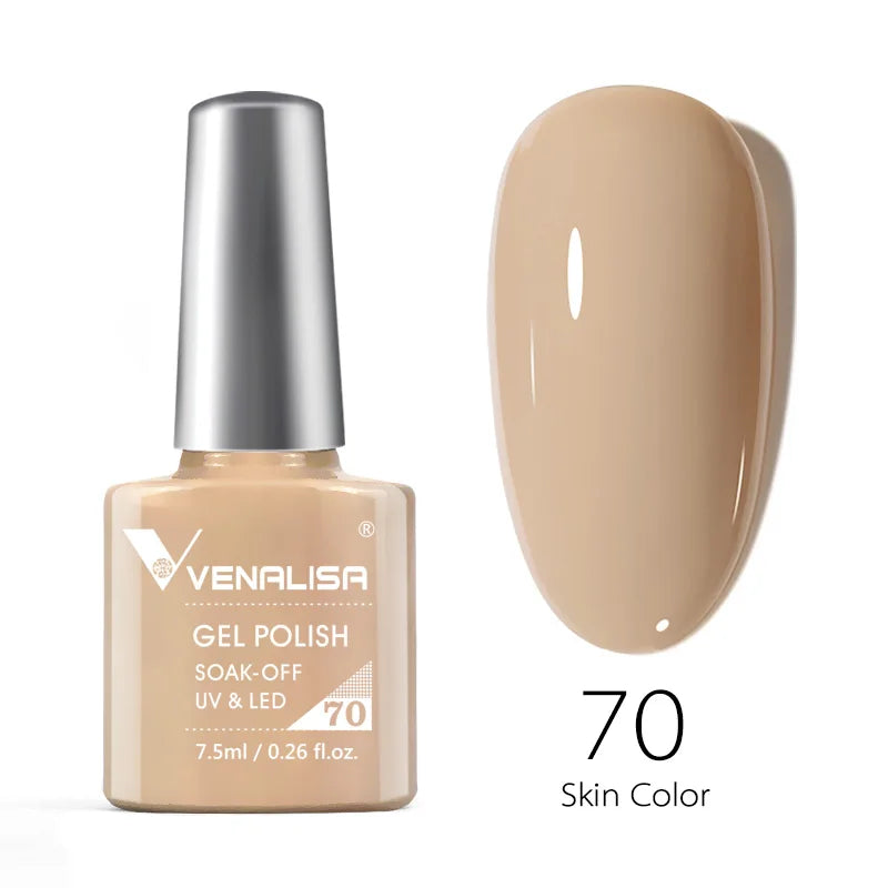 VENALISA Nail Polish Varnish TPO FREE 60 Colors Full Coverage Colors Nail Gel Polish Set CANNI Gel Manicure Soak Off UV Gel