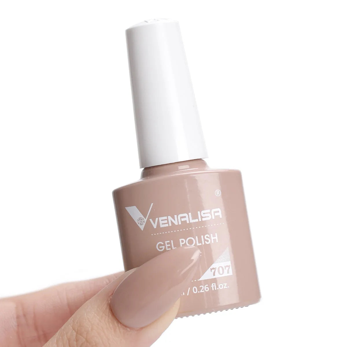 VENALISA Reinforce Thick Base Nail Gel Polish Tempered Nowipe Semi Permanent Gellack 7.5ml Soak off UV LED Organic Gel Varnish