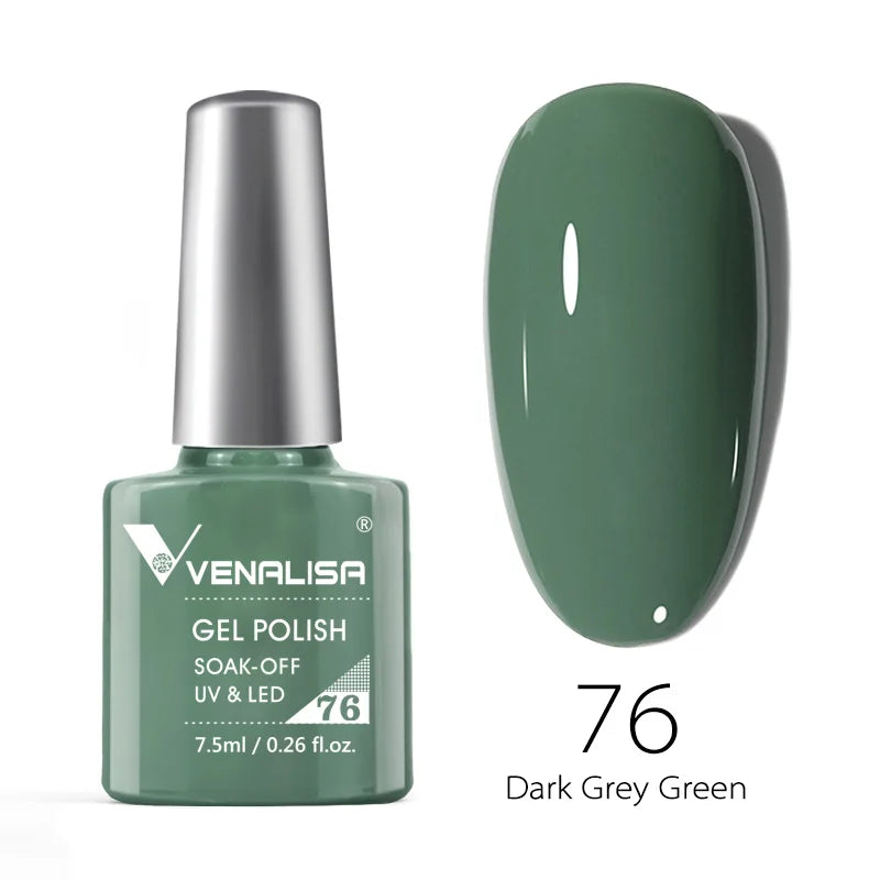 VENALISA Nail Polish Varnish TPO FREE 60 Colors Full Coverage Colors Nail Gel Polish Set CANNI Gel Manicure Soak Off UV Gel