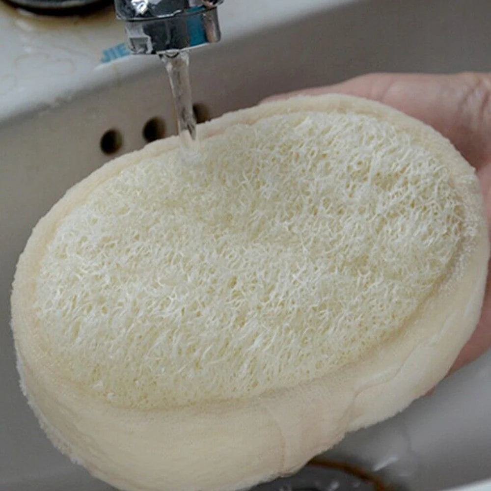 Natural Loofah Shower Rub Exfoliate Bath Sponge Bath Ball Healthy Massage Healthy Massage Brush Bath Brushes
