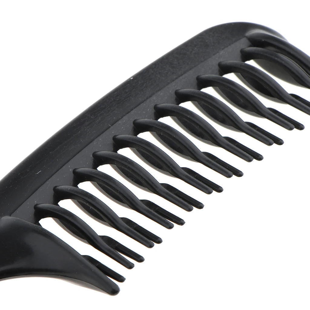 Double Teeth Anti-static Hair Detangling Comb Barber Cut Hair Styling Brush Hair Cutting Combs Anti-static Hair Comb for Salon