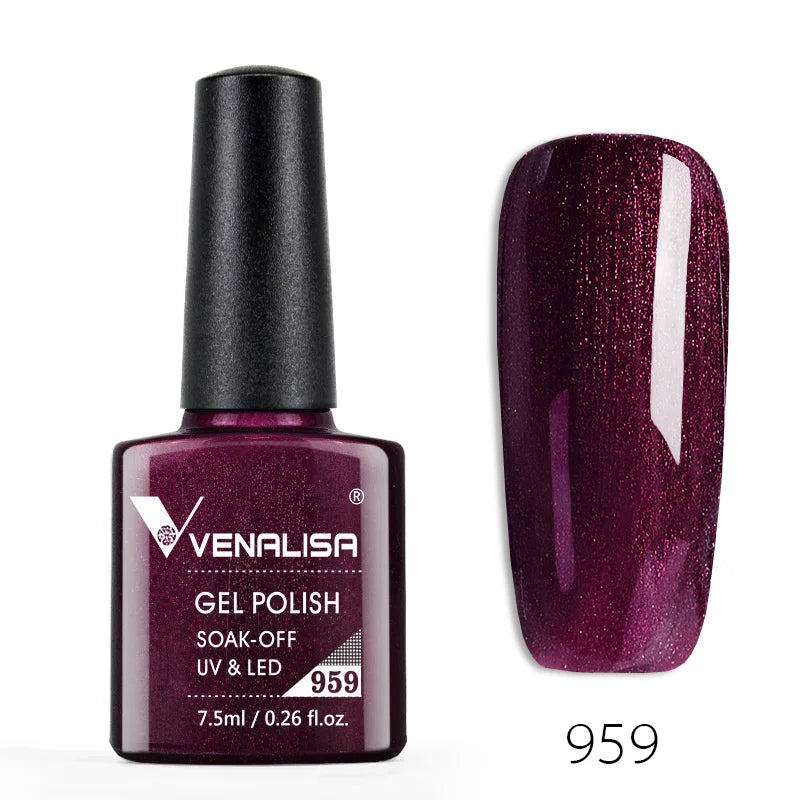 VENALISA Reinforce Thick Base Nail Gel Polish Tempered Nowipe Semi Permanent Gellack 7.5ml Soak off UV LED Organic Gel Varnish