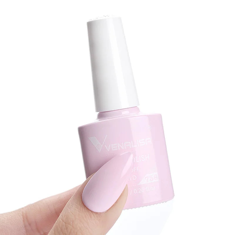 VENALISA Reinforce Thick Base Nail Gel Polish Tempered Nowipe Semi Permanent Gellack 7.5ml Soak off UV LED Organic Gel Varnish