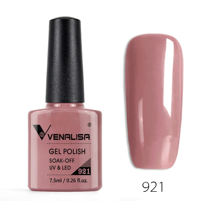 VENALISA Reinforce Thick Base Nail Gel Polish Tempered Nowipe Semi Permanent Gellack 7.5ml Soak off UV LED Organic Gel Varnish