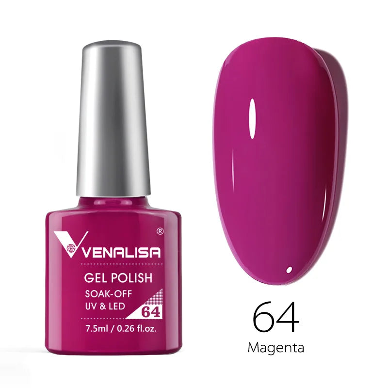 VENALISA Nail Polish Varnish TPO FREE 60 Colors Full Coverage Colors Nail Gel Polish Set CANNI Gel Manicure Soak Off UV Gel