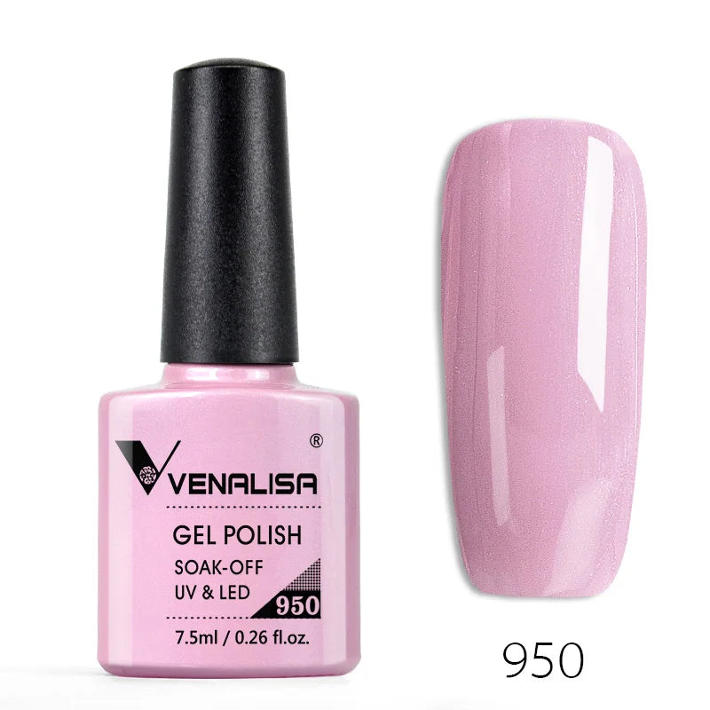 VENALISA Reinforce Thick Base Nail Gel Polish Tempered Nowipe Semi Permanent Gellack 7.5ml Soak off UV LED Organic Gel Varnish