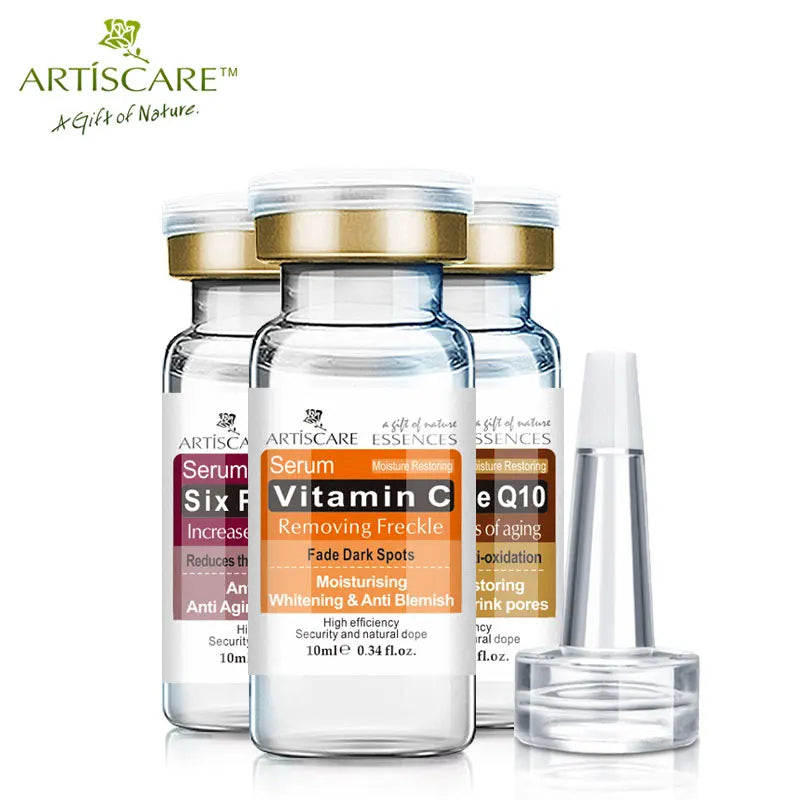 ARTISCARE Face Serum Super Luxruy 8Pcs for Moisturizing and Nourishing Face Essence Rejuvenation Skin Care
