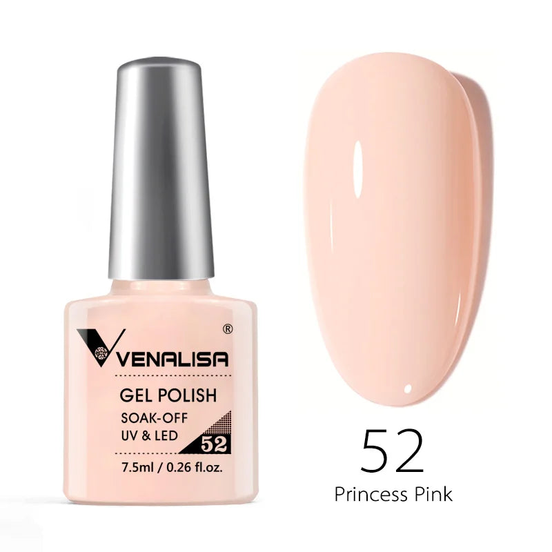 VENALISA Reinforce Thick Base Nail Gel Polish Tempered Nowipe Semi Permanent Gellack 7.5ml Soak off UV LED Organic Gel Varnish