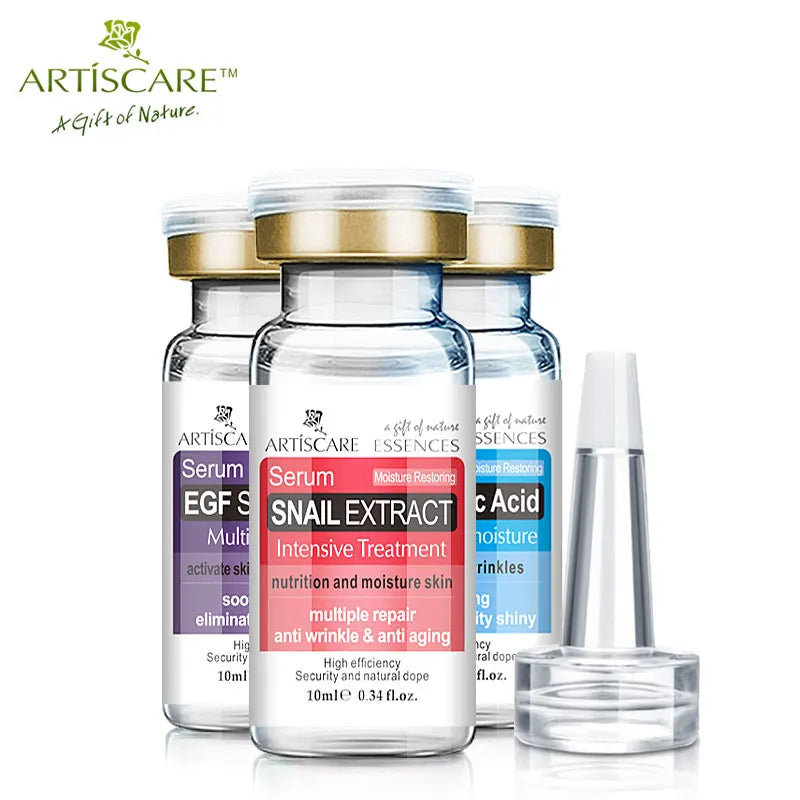 ARTISCARE Face Serum Super Luxruy 8Pcs for Moisturizing and Nourishing Face Essence Rejuvenation Skin Care