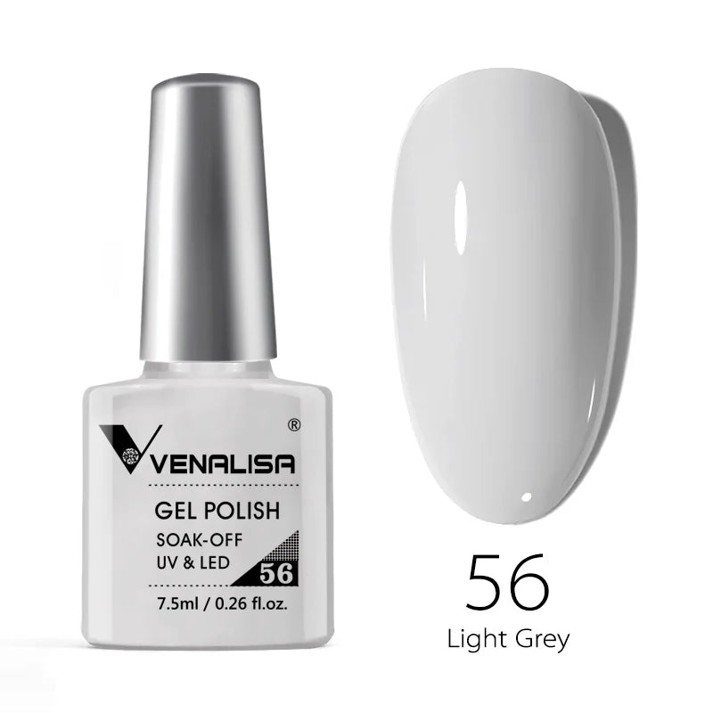 VENALISA Nail Polish Varnish TPO FREE 60 Colors Full Coverage Colors Nail Gel Polish Set CANNI Gel Manicure Soak Off UV Gel