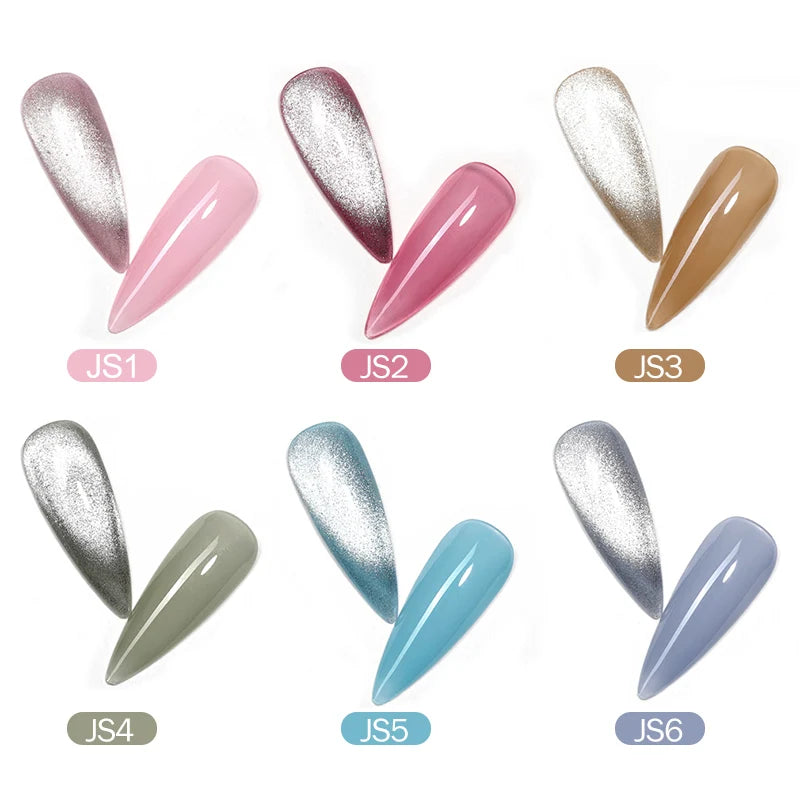 VENALISA 7.5ML 9D Cat Eye Hybrid Varnishes Gel SPAR Cat Eye Gel Nail Polish Set For Manicure Chameleon Jelly Color Gel UV Base