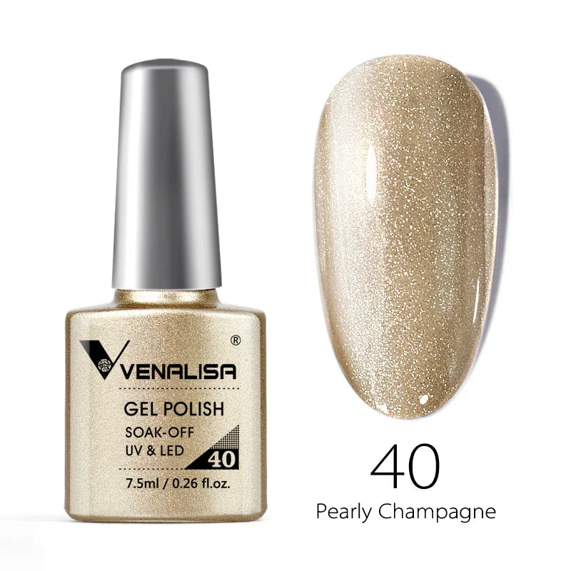 VENALISA Nail Polish Varnish TPO FREE 60 Colors Full Coverage Colors Nail Gel Polish Set CANNI Gel Manicure Soak Off UV Gel