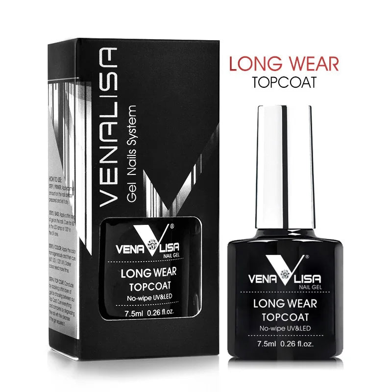 CANNI Base Top Gel Primer Reinfore Gel Long Lasting Matte Super Bright No Wipe Top Nail Gel Polish Clean High Glossy Top Gel