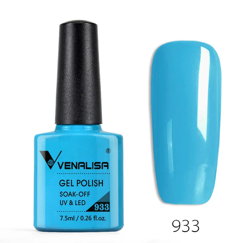 VENALISA Reflective Disco Glitter Full Coverage Super Diamond Sparkle Pigment Gel Nail Polish Soak off UV LED Nail Gel Varnish